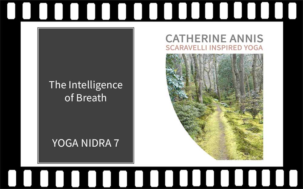 Yoga Nidra, The intelligence of breath, Catherine Annis Yoga, Scaravelli Inspired Yoga Video