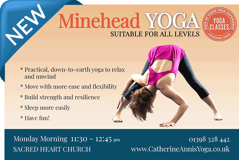 Minehead Yoga, Yoga Classes, Yoga Teacher, Morning Yoga, Somerset Yoga, Hatha Yoga, Scaravelli Yoga