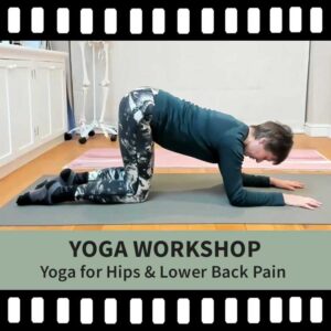 Yoga for Hips, Yoga for Back Pain, Yoga Video, Yoga Recording, Somatic Yoga, Scaravelli Inspired Yoga, Hatha Yoga